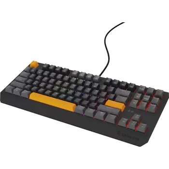 Klávesnice Genesis herní klávesnice THOR 230/TKL/RGB/Outemu Red/Drátová USB/US layout/Anchor Positive Šedá