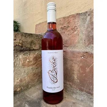 Víno Frankovka Rosé 2023, pozdní sběr, Vinařství Bočko, suché