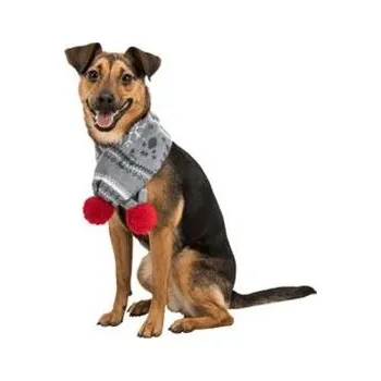 Šála Vánoční šála SADA 2 x S/M/L s bambulkou TR 6ks