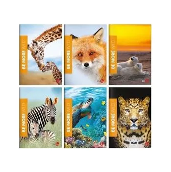 Dětské zboží Zeszyt A4/36K kratka Be More Wild (10szt)