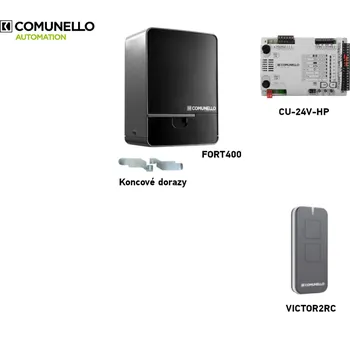 Pohon brány Sada pohonu pro posuvnou bránu do 400 kg, Comunello FORT400 (B)