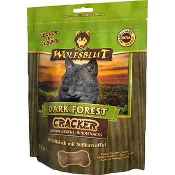 Pamlsek pro psa Wolfsblut Cracker Dark Forest Wild 3x225 g