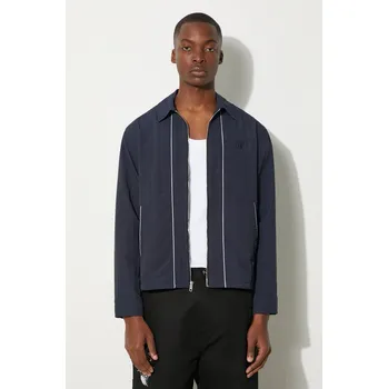 Pánská větrovka Bunda Awake NY Classic Logo Coaches Jacket pánská, tmavomodrá barva, přechodná, SP24-OT002, XL, 59X