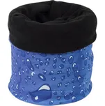 Multifunkční šátek s fleecem Finmark MULTIFUNCTIONAL SCARF WITH FLEECE OS Modrá, Bílá