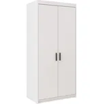 Šatní skříň ELINA 2D bílá