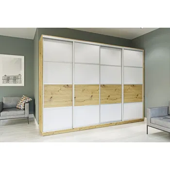 Šatní skříň Šatní skříň BELT 300/220 artisan/bílá