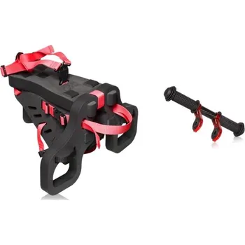 cyklosedačka FLIXFLOX SET Dětská sedačka na kolo a řídítka Barva: Červená