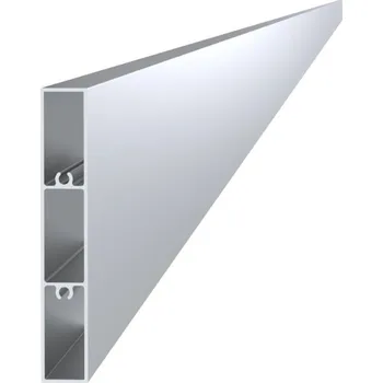 Příslušenství pro plot Hliníková plotová lamela 100x16 mm, tvar obdélník 6m +/- 5mm (AL-PV3-6)