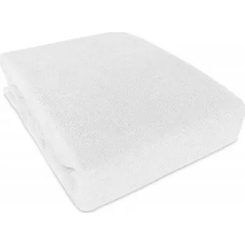 Prostěradlo Frote prostěradlo s gumkou ECONOMY 120/200 cm - bílá