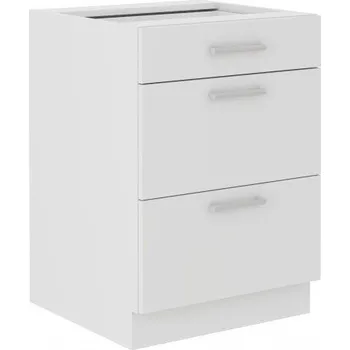 Falco Kuchyňská skříňka Edna 60 D 3S BB bílá