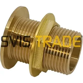 MOSAZNÁ PRŮCHODKA 3/4'' - 50 MM BEZ TĚSNĚNÍ M STANDARD (Svis MP5034)