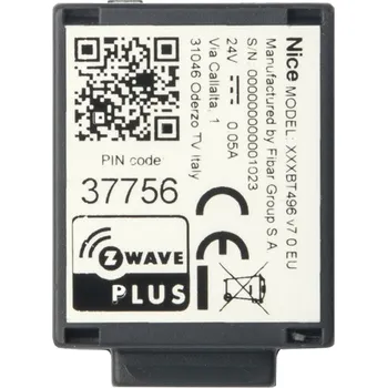 Pohon brány BiDi-ZWave - modul pro propojení brány NICE s inteligentní domácností