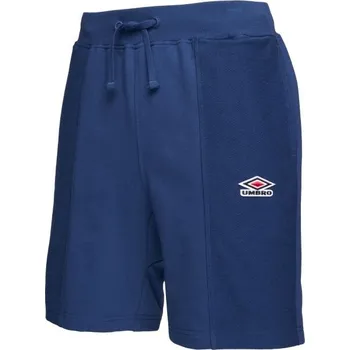 Pánské kraťasy Pánské šortky Umbro TEXTURED SHORTS SPORTS CULTURE XXL Tmavě modrá, Bílá