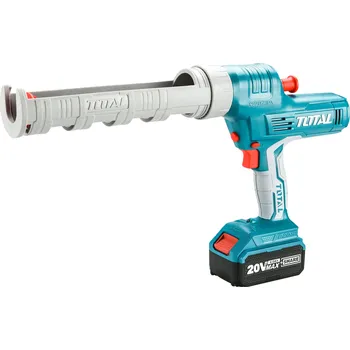 Vytlačovací pistole TOTAL POŠK. OBAL Vytlačovací pistole AKU 20V Li-ion, bez baterie a nabíječky