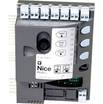 Pohon brány NICE RUA1 - řídicí jednotka pro pohon NICE Run RUN1800, 1800P, RUN2500, RUN2500P