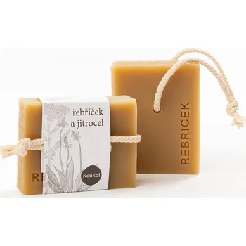 Mýdlo Mýdlárna Koukol Tuhé mýdlo univerzální - Řebříček a jitrocel (90 g)
