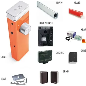 Pohon brány Závora NICE SBAR kit se 4m ramenem a příslušenstvím