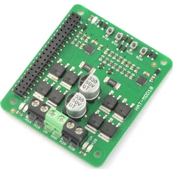 RC náhradní díl Cytron HAT-MDD10 - dvoukanálový budič pro stejnosměrné motory 24V / 10A - štít pro Raspberry Pi