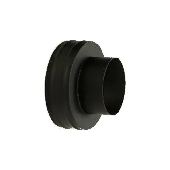 Komín Redukce T-kusu černá 180/150 pro keramický komín převlečná