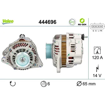 generátor, , 1800A008, A3TG3391, A3TG3391ZT, VALEO, 444696