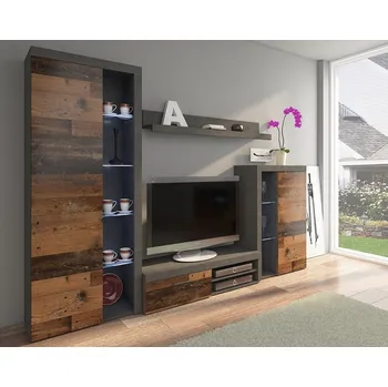 Obývací stěna Obývací stěna PUERTO old style/matera