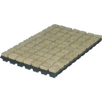 Substrát Grodan sadbovací kostka 36x36x40mm v sadbovači 1ks Kusů: 1ks