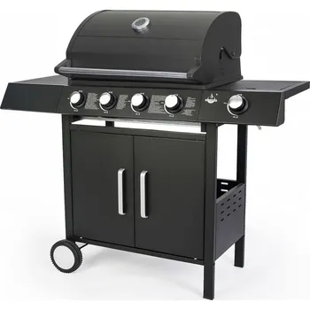 Zahradní gril El Fuego San Angelo 4+1 černý