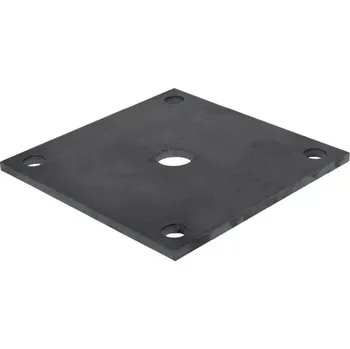 Tesařské kování Univerzální deska s otvory 150x150mm, tloušťka 6mm