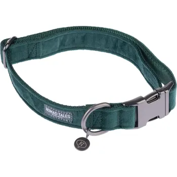 Obojek pro psa Nomad Tales Blush obojek emerald - velikost XS: obvod krku 24 - 36 cm, Š 10 mm