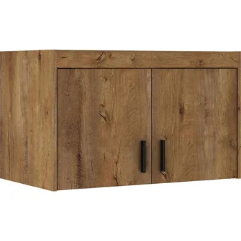 Šatní skříň Nástavec ELINA 2D na skříň, dub lefkas