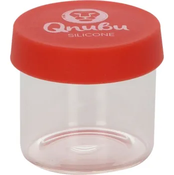 Dóza na potraviny Qnubu Silicone Rosin Mini, skleněná lahvička 6ml