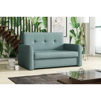 Obývací pokoj Falco Rozkládací křeslo Vivian Bis II s úložným prostorem, modrá Spirit 12