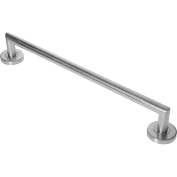 Zábradlí Rukojeť z nerezové oceli, broušená nerezová ocel, čtvercová 418x64 mm