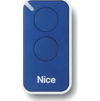 NICE Era Inti INTI2B – dvoukanálový dálkový ovladač pro pohony NICE modrý 5 ks (NICE-INTI2B-05)