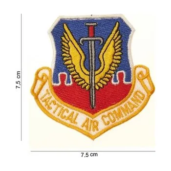 Nášivka Nášivka textilní 101 Inc Tactical Air Command - barevná