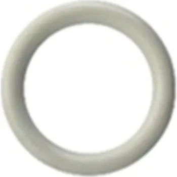 SP TREND Kroužky hladké 11x16mm bílé, 20ks