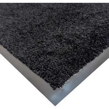 Rohožka Černá vnitřní čistící vstupní rohož FLOMA Future - 90 x 150 x 0,5 cm
