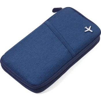 Cestovní organizér Troika Safe Flight blue/orange