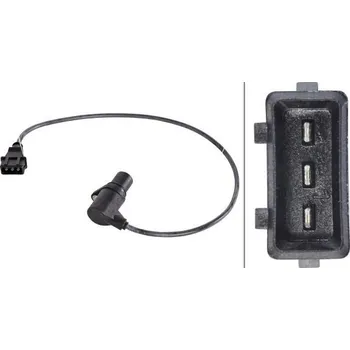 Auto elektroinstalace Generátor impulsů, klikový hřídel, , 021907319, 021907319A, 021907319B, HELLA, 6PU 009 163-201