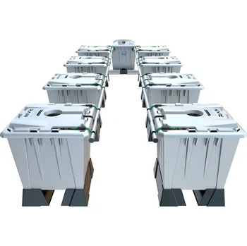Alien Hydroponics Rain 8Pot Varianta: Silver 30L