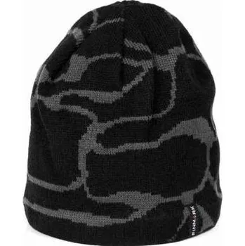 Čepice Zimní pletená čepice Finmark WINTER HAT OS Černá, Šedá