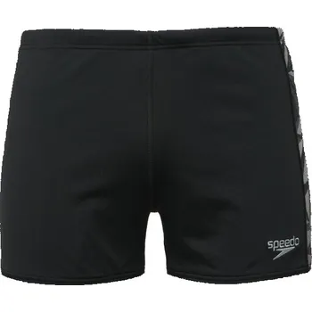 Pánské plavky Pánské plavky Speedo HYPER BOOM PANEL AQUASHORT 34 Černá, Tmavě šedá