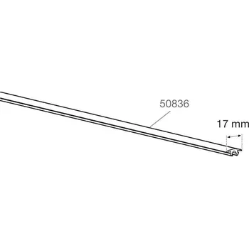 Gumový profil 17mm Thule 50836