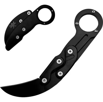 kapesní nůž CHZ Zavírací karambit "MECHA ARMS" černý