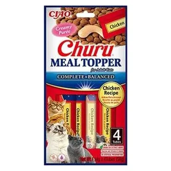 Krmivo pro kočku Churu Cat Meal Topper Chicken Recipe 4x14g