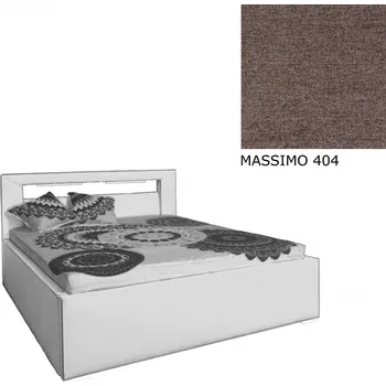 Postel Čalouněná postel AVA LERYN 180x200, s úložným prostorem a LED osvětlením, MASSIMO 404