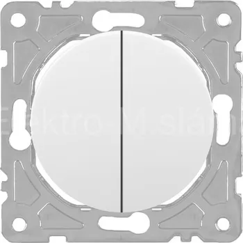 vypínač SEU1008W vyp.č.5 bílá SOUL DPM