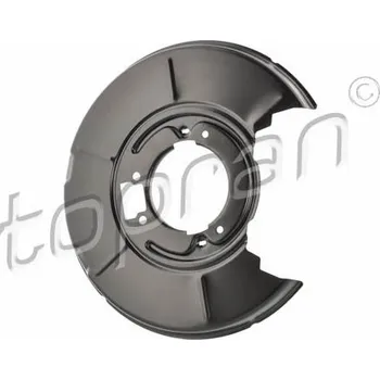 Brzdový kotouč Ochranný plech proti rozstřikování, brzdový kotouč TOPRAN 503 011