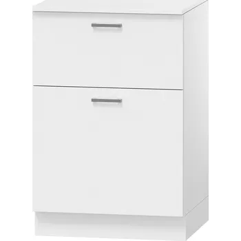 Koupelnový nábytek Spodní koupelnová skříňka OMAGH D60S/2, bílá