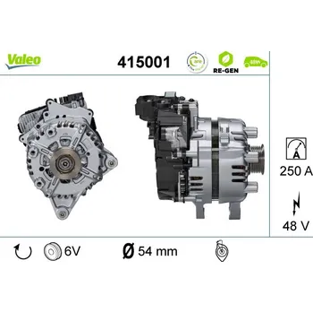 Generátor startéru, , KPLA11A240AB, KPLA11A240AC, KPLA11A240AD, LR121193, LR137909, LR142228, LR174072, RMKPLA11A240AC, VALEO, 415001